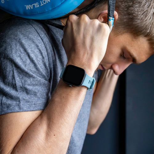 Bracelet silicone Xiaomi Smart Band 10 Pro (bleu clair)