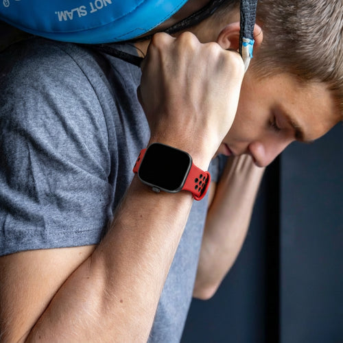 Bracelet sport Xiaomi Smart Band 10 Pro (rouge/noir)