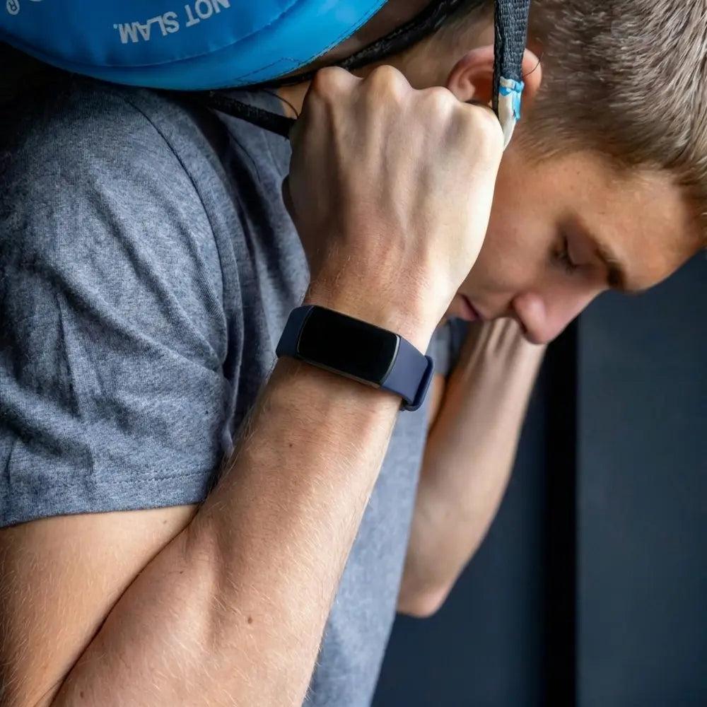 Bracelet silicone Fitbit Charge 5 (bleu foncé)