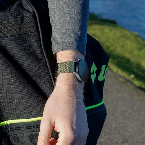 Bracelet tressé Amazfit GTR Mini avec P-boucle (vert)