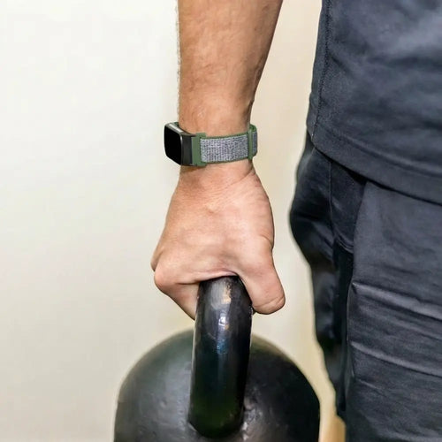 Fitbit Charge 6 Nylon Strap (Green)