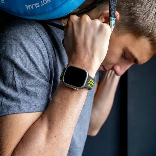 Apple Watch Ultra Sport+ Strap (Black-Yellow)