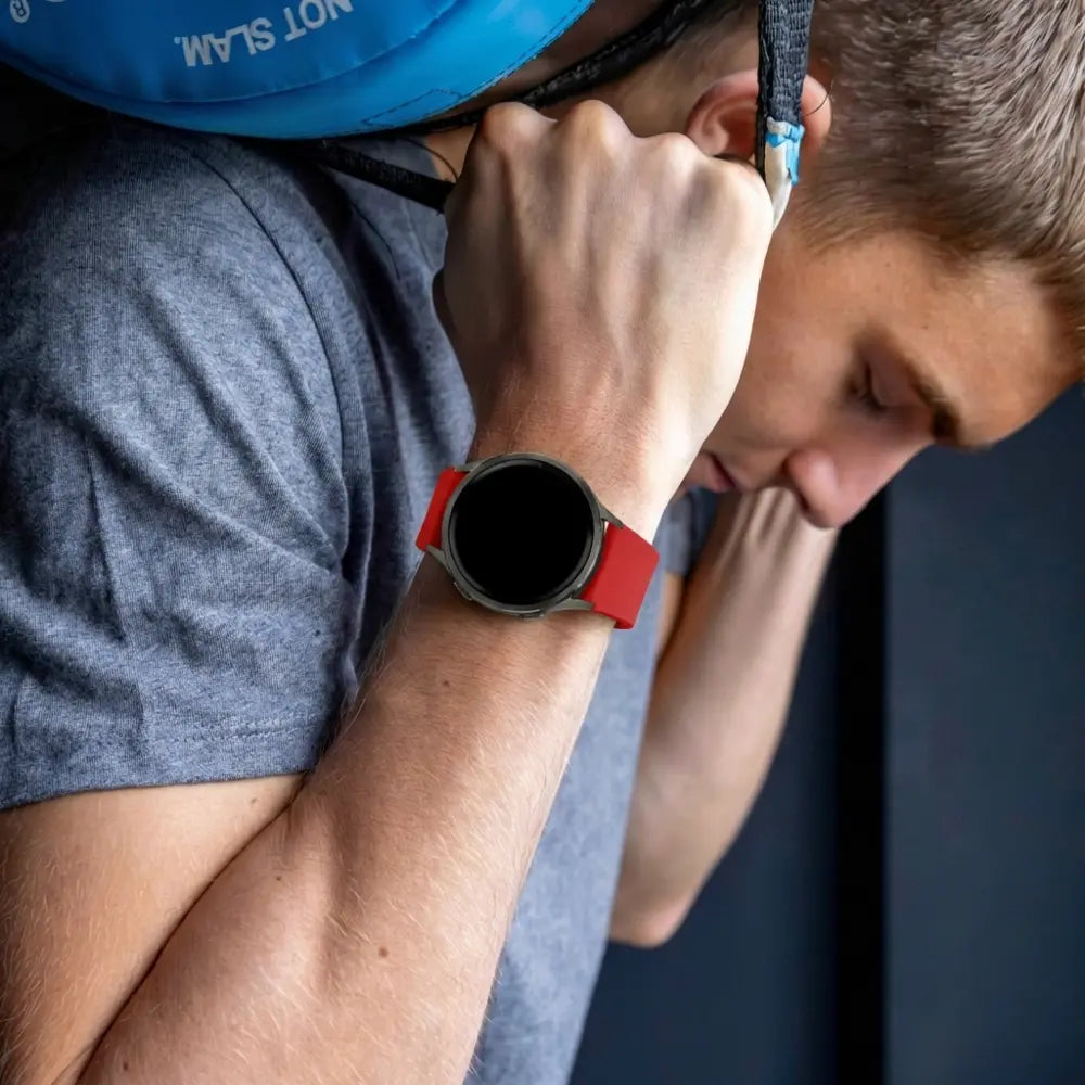 Bandz Garmin Forerunner 265 Sport Strap 'Deluxe' (Red)