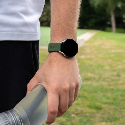 Outdoor Silicone Strap, green, lifestyle photo