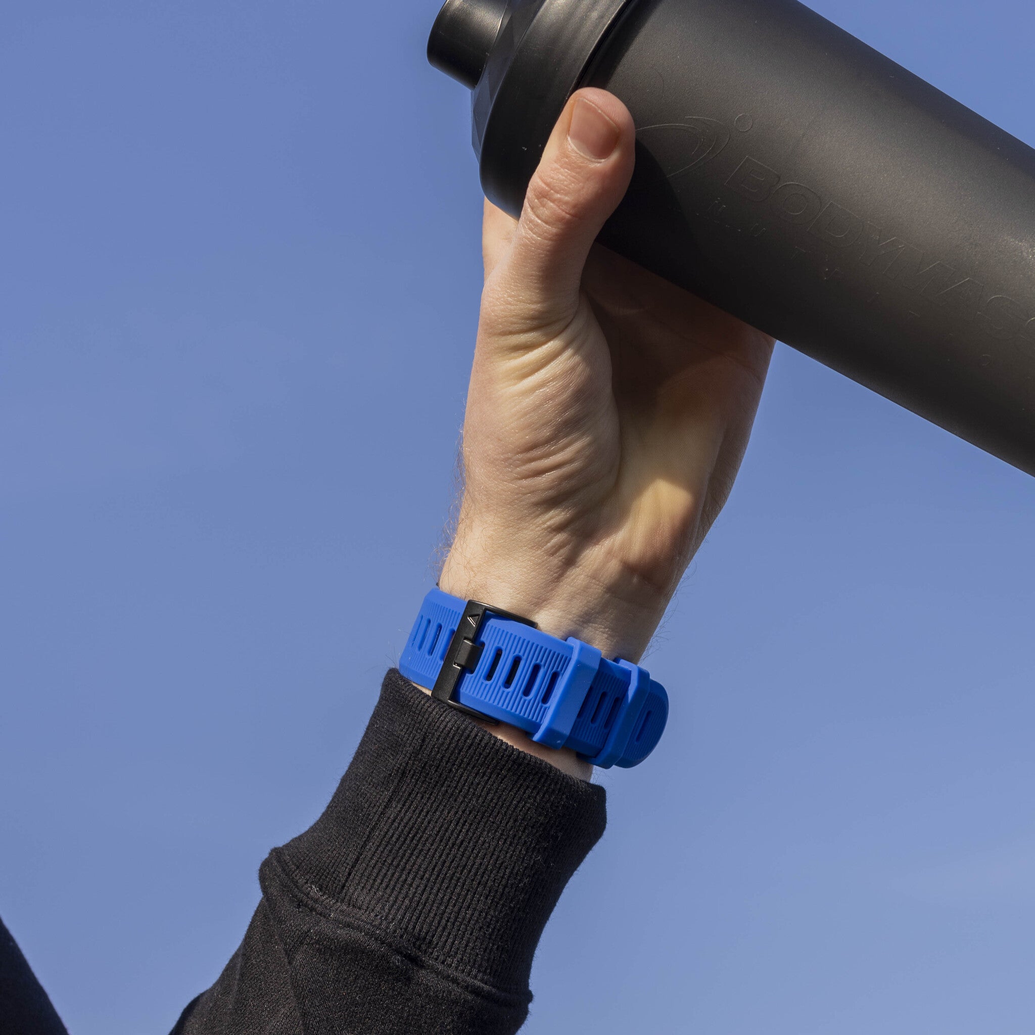 Bracelet silicone Garmin Tactix 8 - 51mm (bleu)