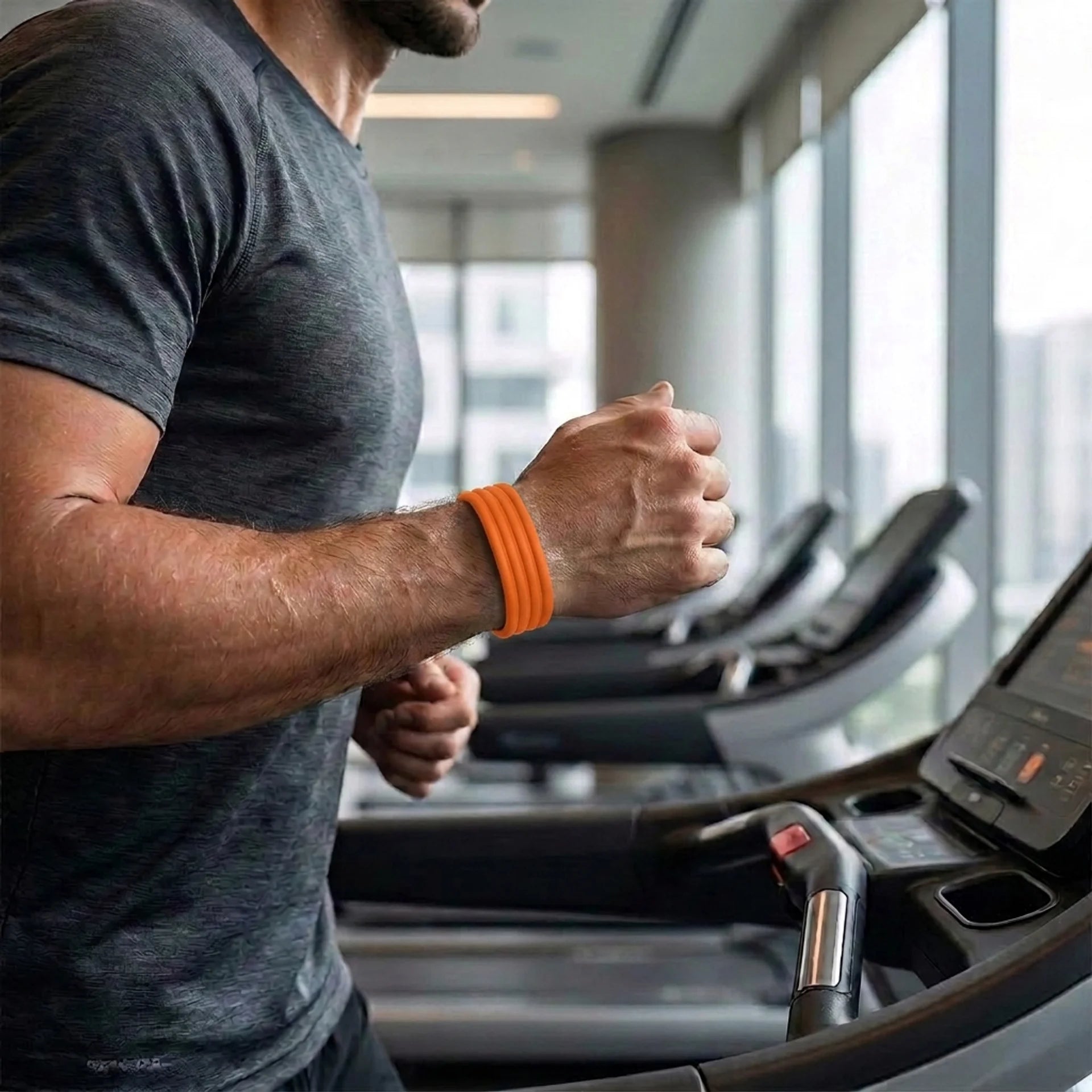 Bracelet silicone classique Fitbit Air (orange)