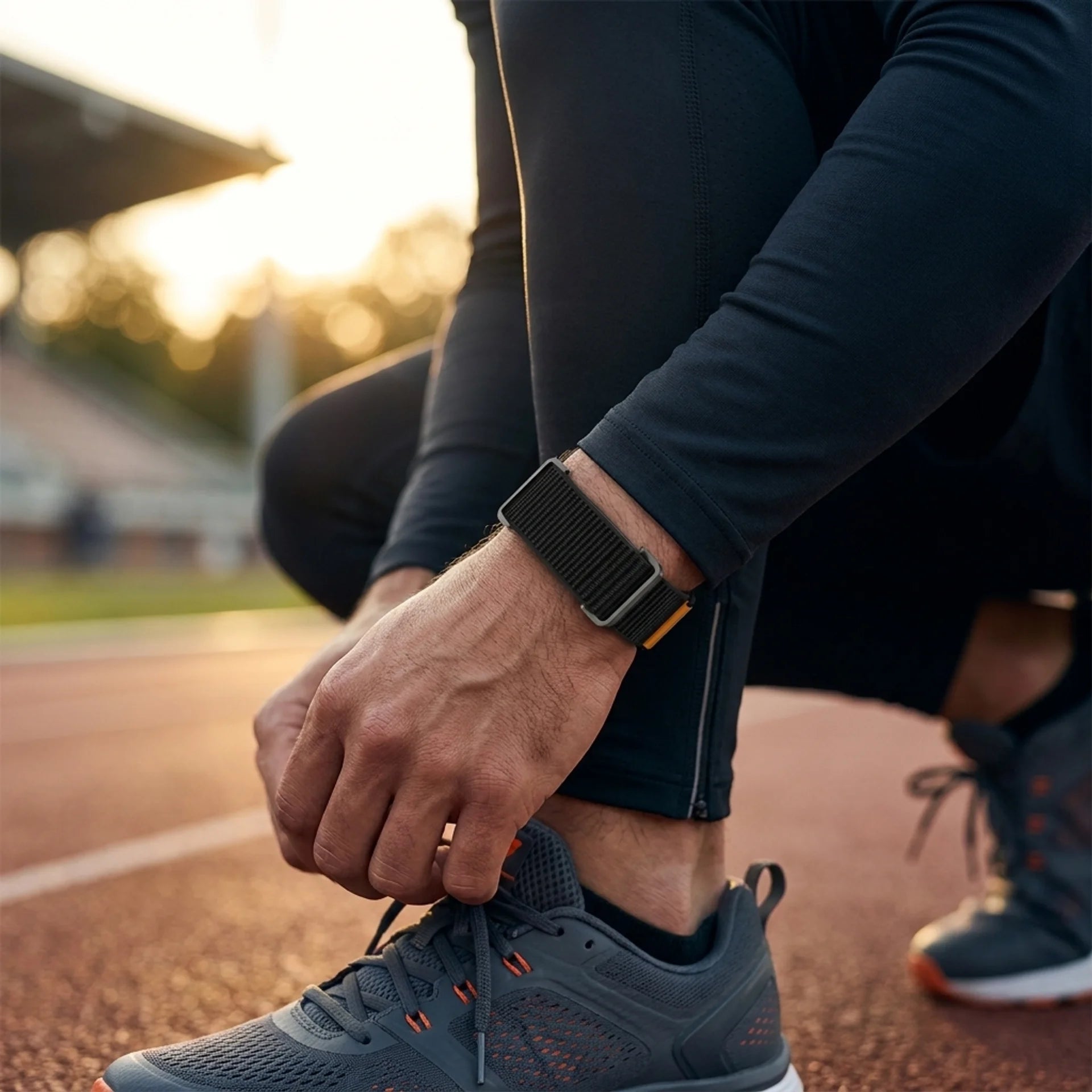 Bracelet nylon avec cadre Fitbit Air (noir)