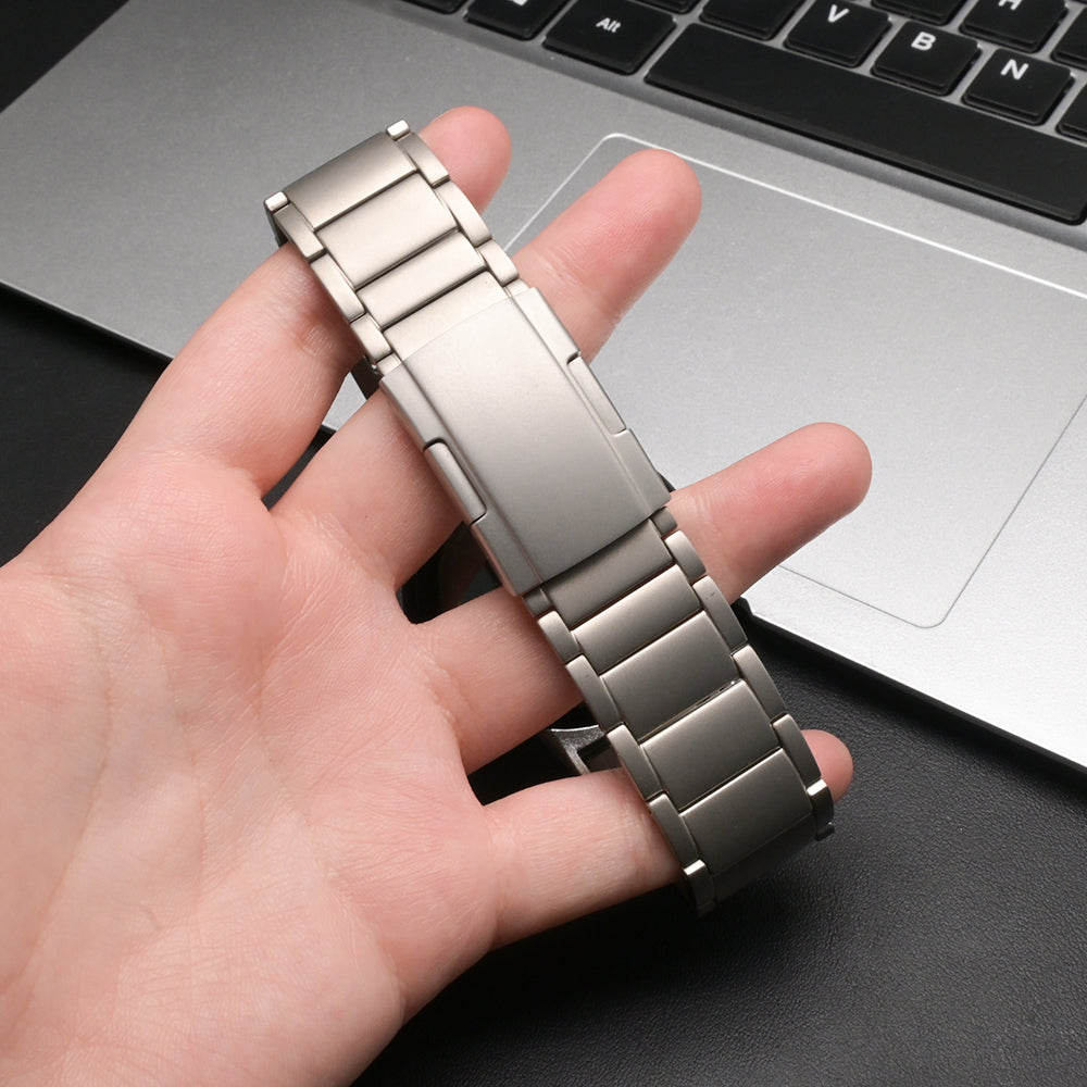 Bracelet titane Google Pixel Watch 4 - 45mm (argent)