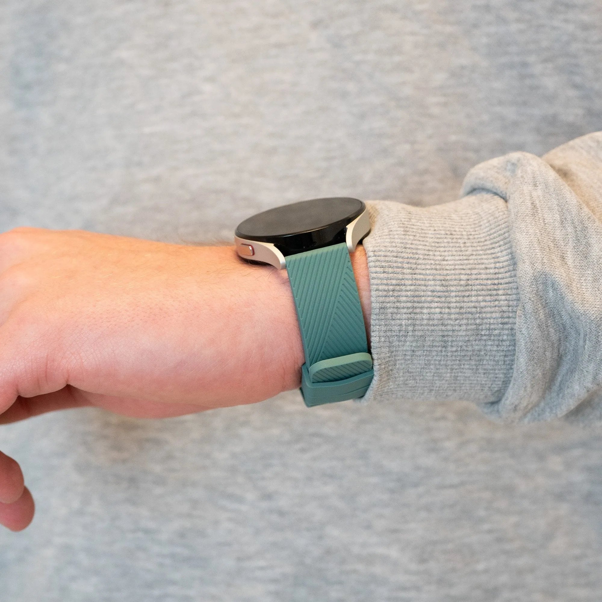 Bandz Suunto Run Silicone Strap 'Deluxe' (Viridian)