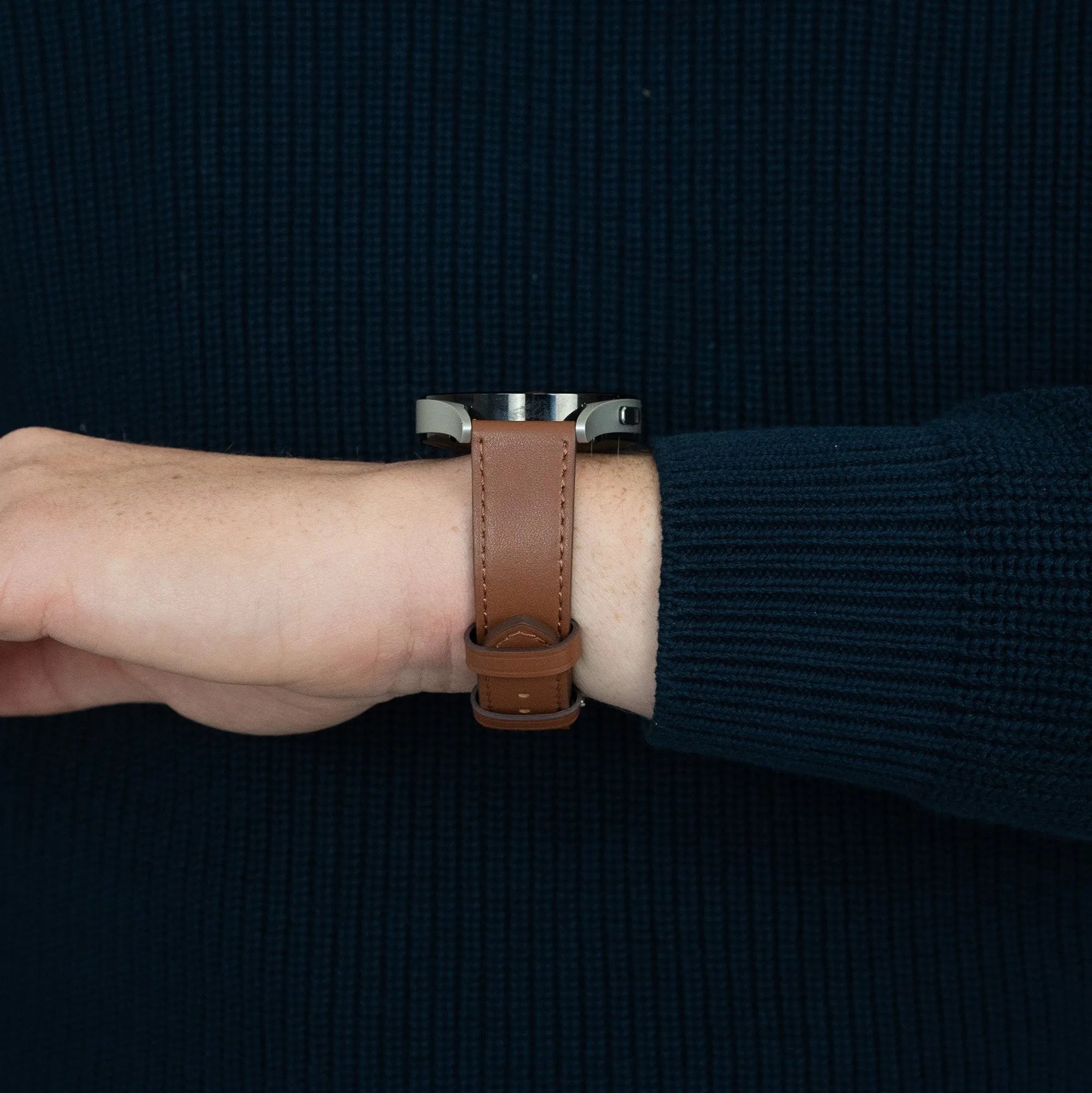 Bandz Bracelet cuir ''Deluxe'' Suunto Race (S)  (marron)