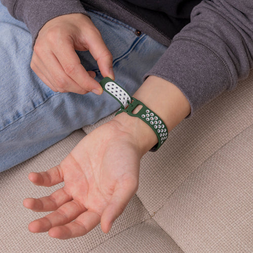 Silicone Sport Strap, lifestyle photo