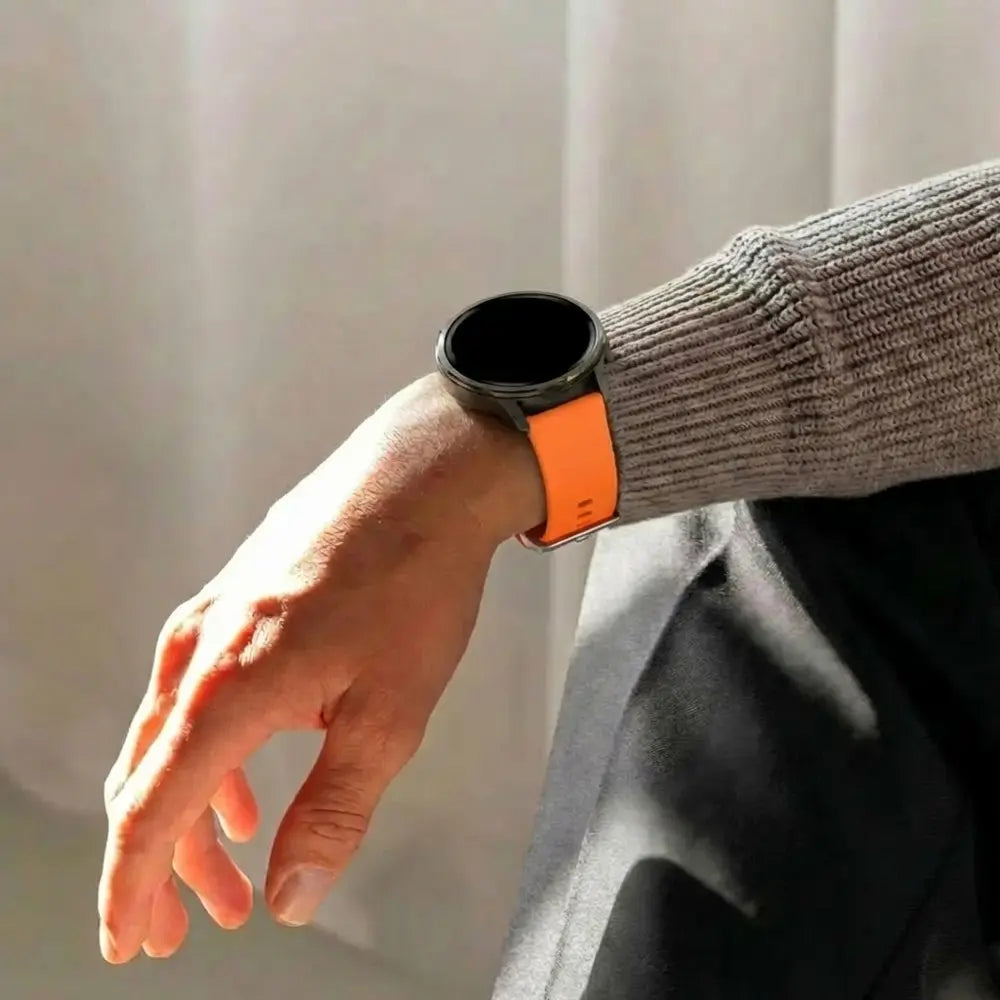 Bracelet silicone classique Garmin Vivoactive 5 (orange) 
