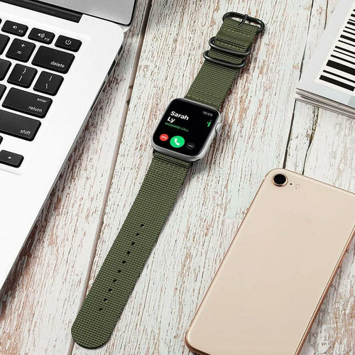 Nylon Buckle Strap, green, lifestyle photo