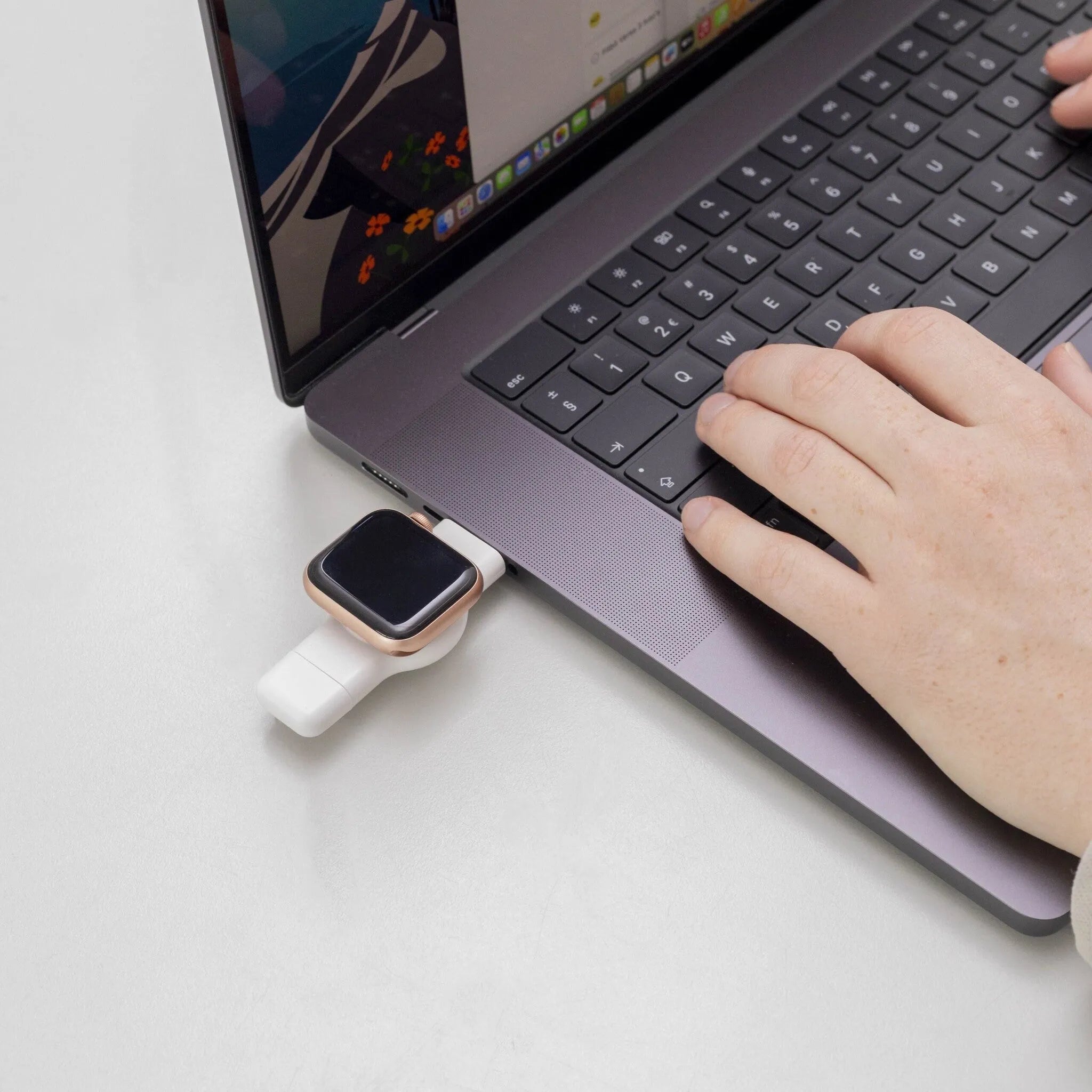 Mini Chargeur con USB-A & USB-C Apple Watch