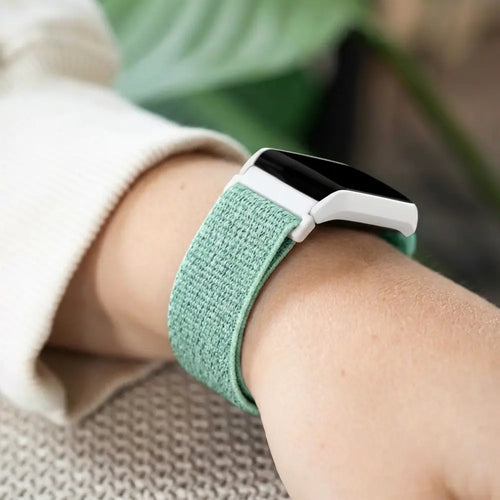 Fitbit Charge 6 Nylon Strap (Mint Green)