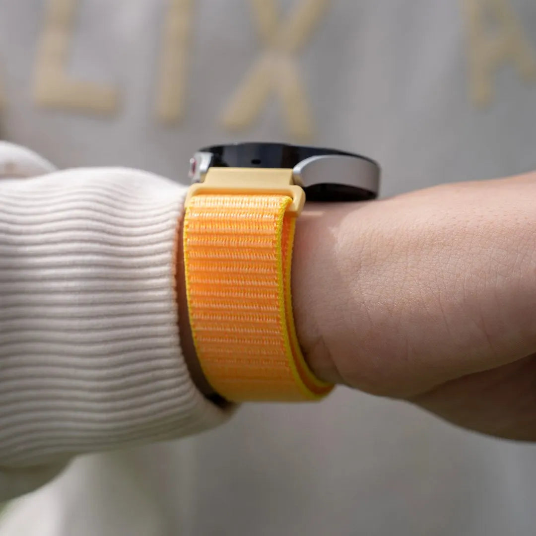 Coros Pace 3 Nylon Strap (Light Yellow)