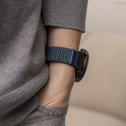 Garmin Descent MK2(i) Nylon Strap with Buckle (Blue)