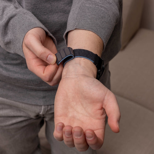Bracelet nylon Garmin Fenix 5x / 6x (charcoal)