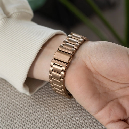 Steel Strap, rose gold, lifestyle photo