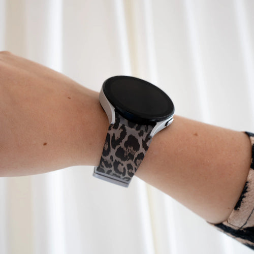 Bracelet brille dans le noir à fermoir Samsung Galaxy Watch 4 40mm Léopard