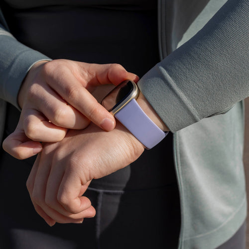 Bracelet silicone classique Fitbit Sense (lavande)