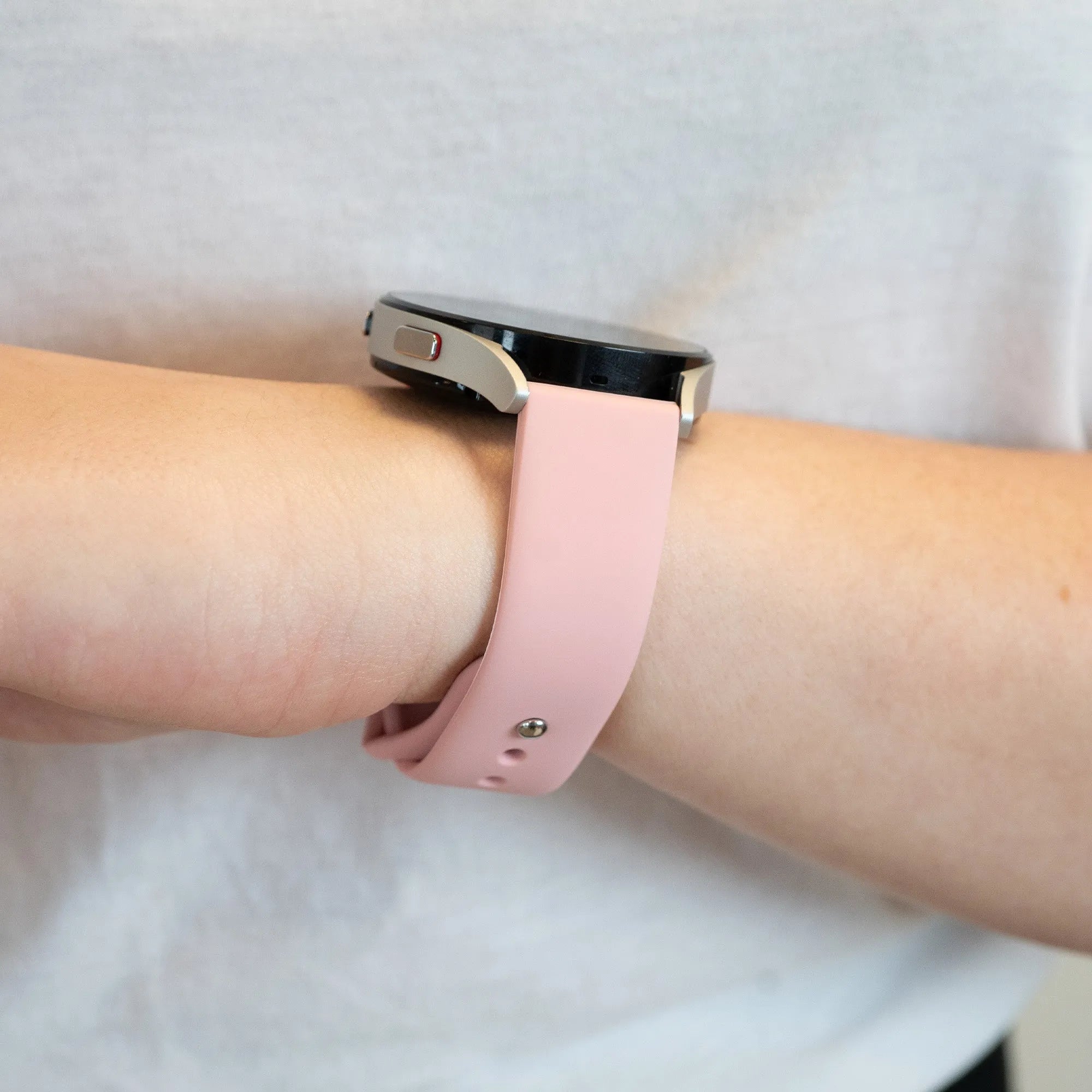 Bandz Bracelet sport 'Deluxe' Gard Pro Health Smartwatch 3 - 41mm (rose pâle)