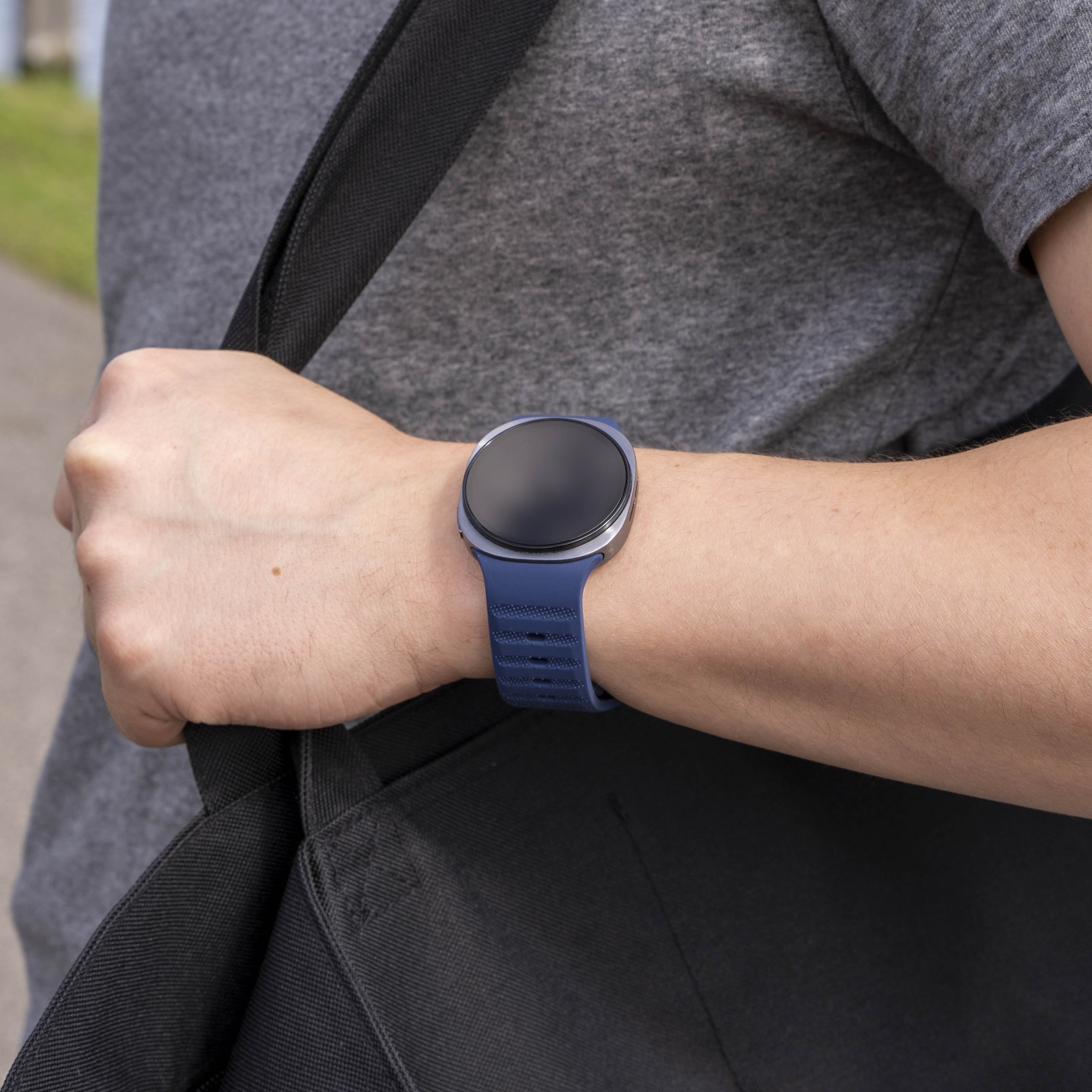 Bracelet silicone Outdoor Samsung Galaxy Watch 9 - 40mm (bleu foncé)