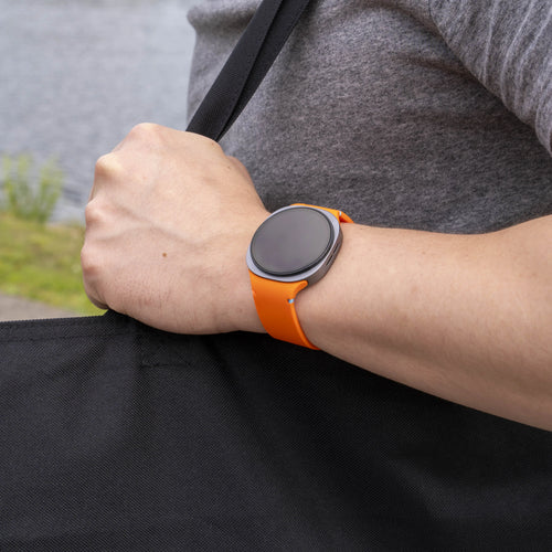 Silicone Strap, orange, lifestyle photo
