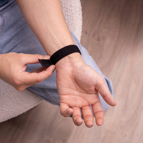 Bracelet nylon Samsung Galaxy Watch 9 - 40mm (noir)