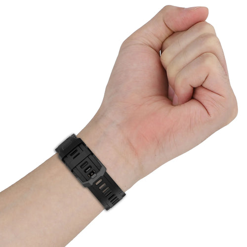 Silicone Strap, black, lifestyle photo