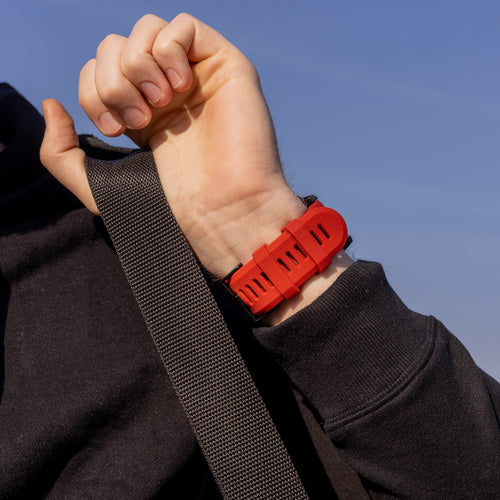 Garmin Fenix 9 Pro - 51mm Silicone Strap (Red)