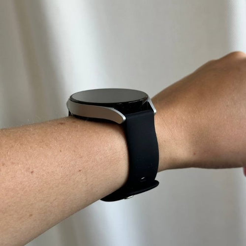 Silicone Strap, black, lifestyle photo