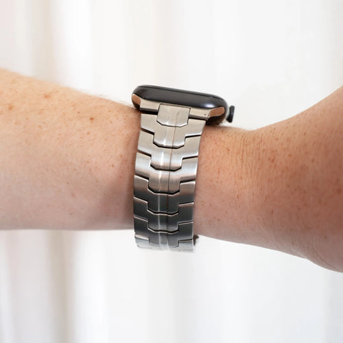 Steel Iron Strap, silver, lifestyle photo
