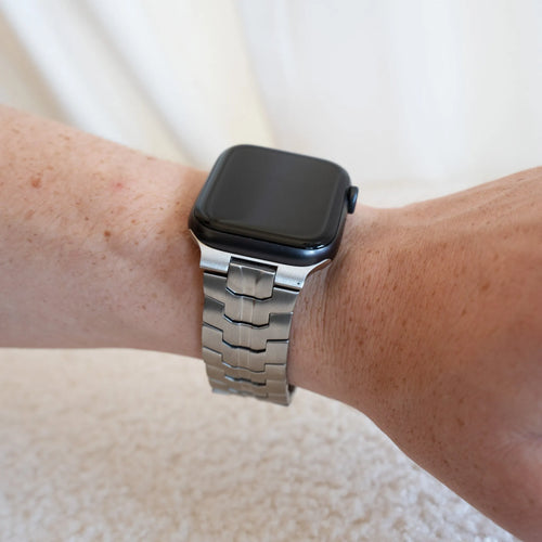 Steel Iron Strap, silver, lifestyle photo