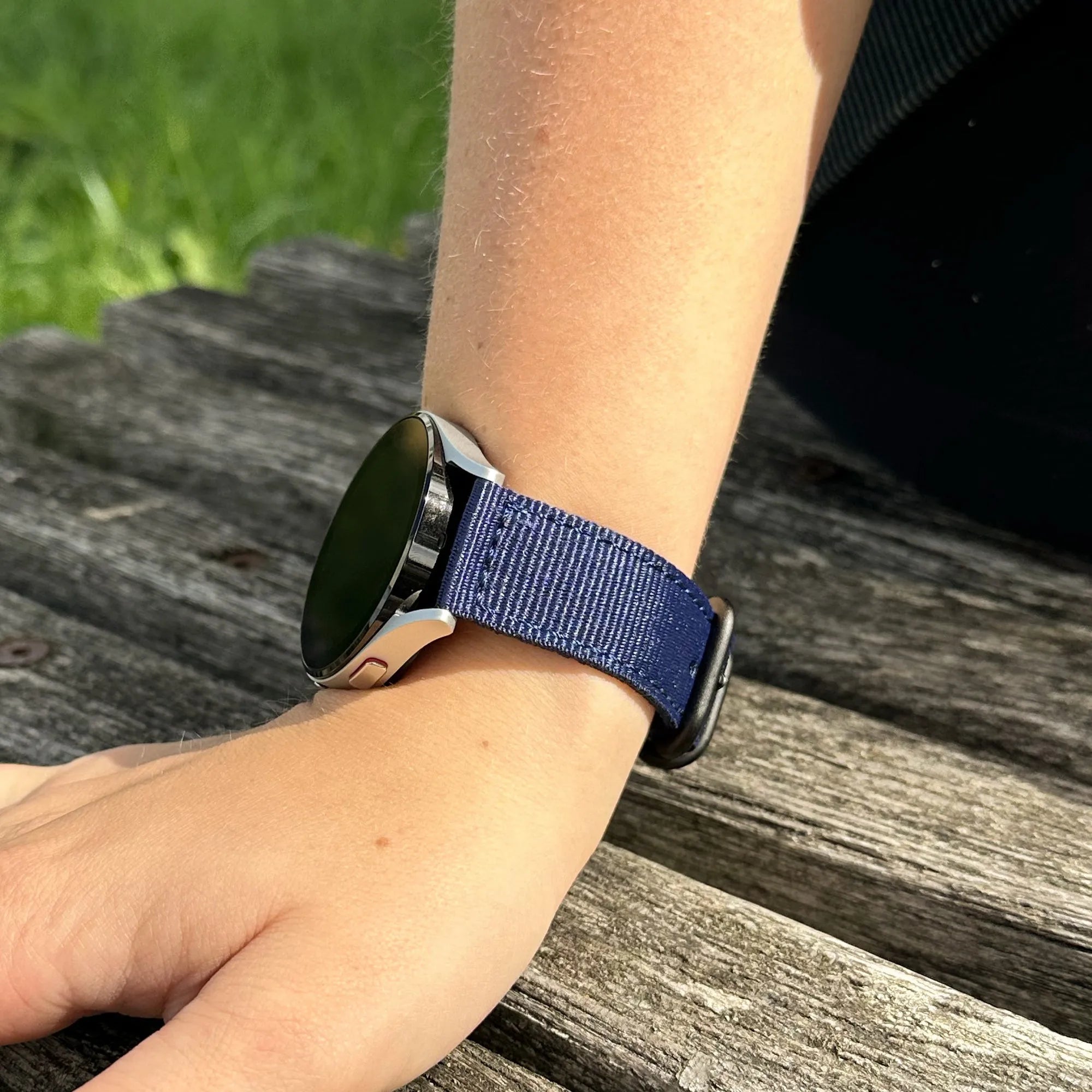 Suunto Race 2 Nylon Buckle Strap (Blue)