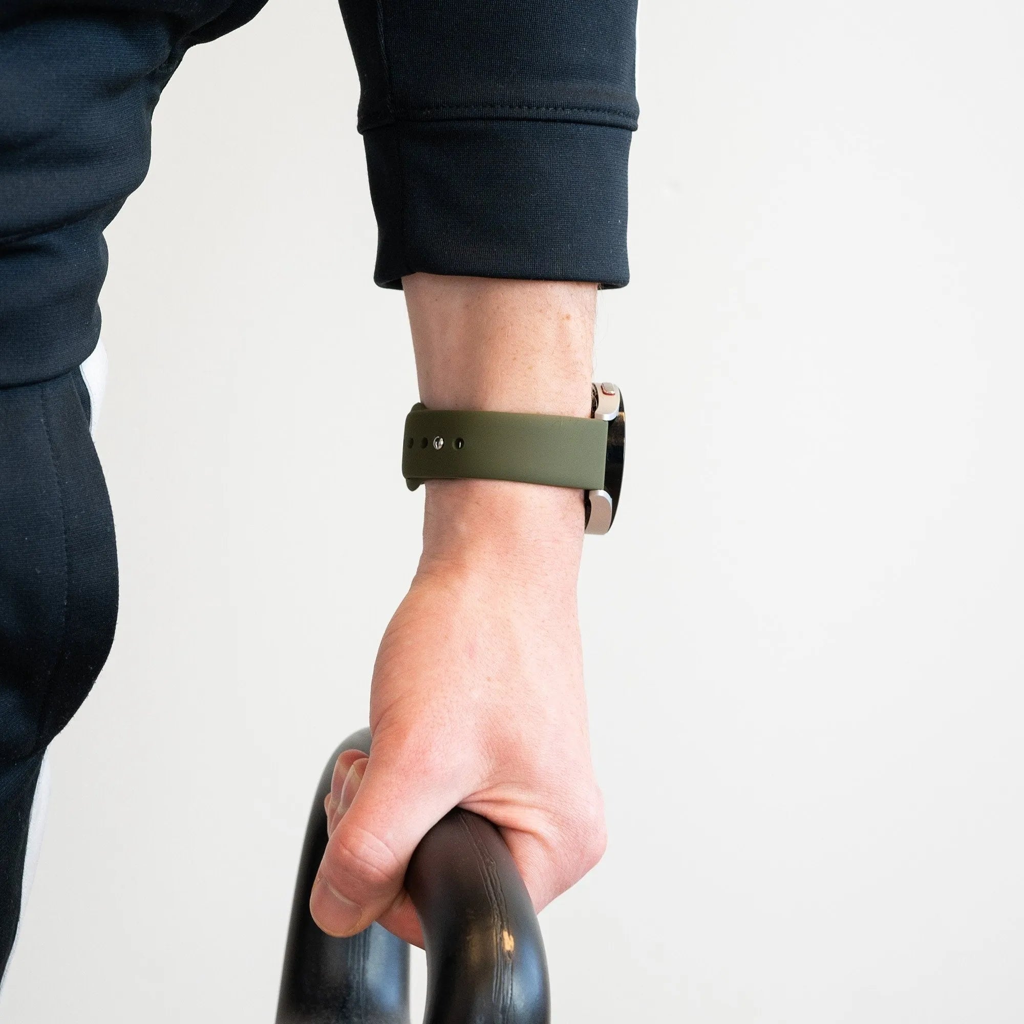 Bandz Bracelet sport 'Deluxe' Coros Apex 2 (olive)