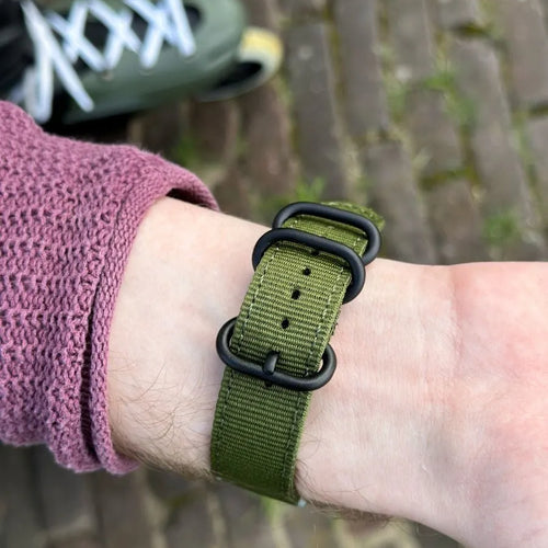 Bracelet nylon avec boucle Honor Magic Watch 2 (vert)