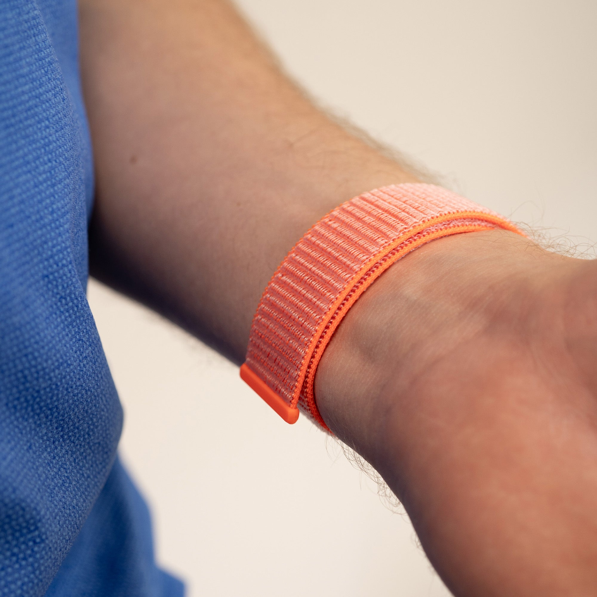Bracelet nylon Amazfit Bip 6 (orange/rouge)