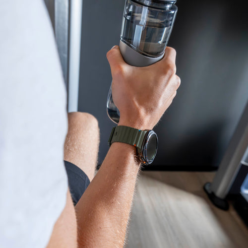 Samsung Galaxy Watch Ultra 2 Wave Silicone Strap (Army Green)