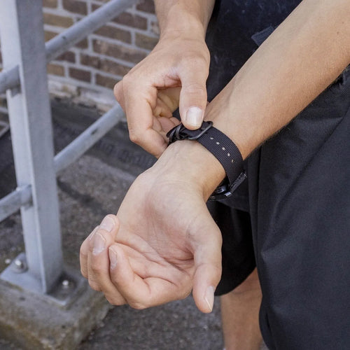 BALR OnePlus Watch Nylon Strap with Buckle (Black)