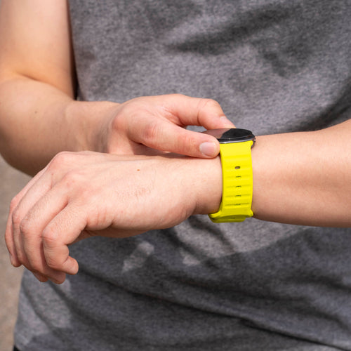 Bracelet silicone outdoor Samsung Galaxy Watch 8 - 44mm (lime)