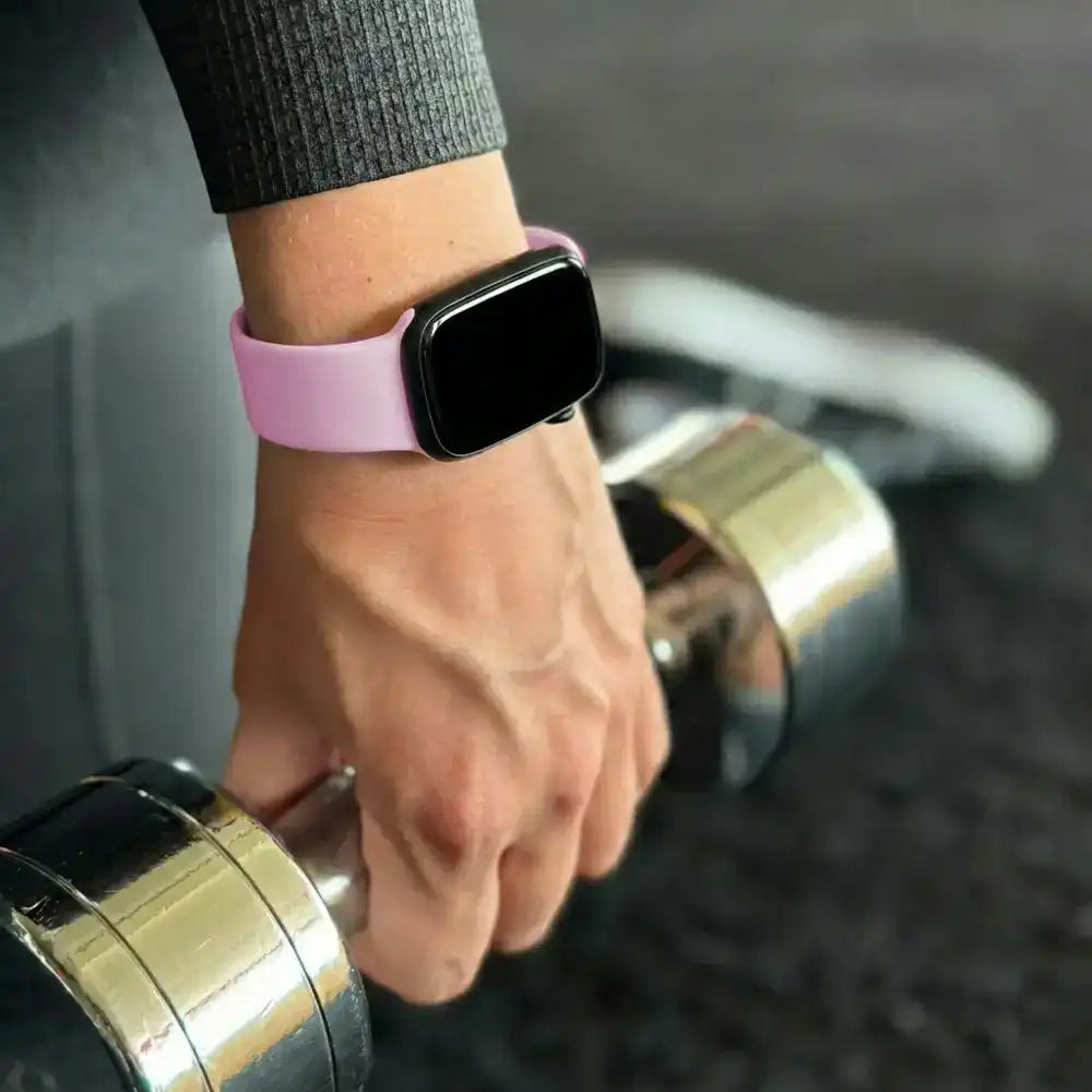 Bracelet silicone Fitbit Inspire 3 (lilas)