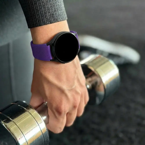 Bracelet silicone Samsung Galaxy Watch 7 - 40mm (violet)