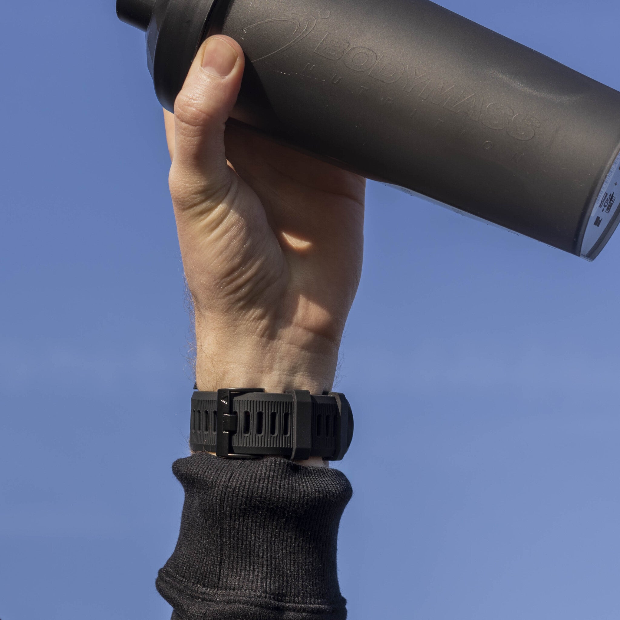 Bracelet silicone Garmin Tactix 8 - 51mm (noir)