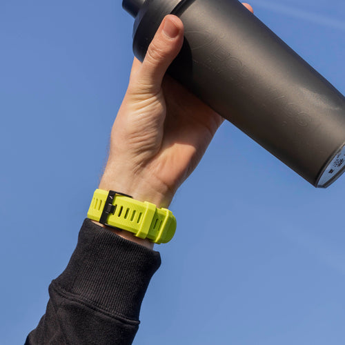 Bracelet silicone Garmin Fenix 9 - 51mm (vert clair)