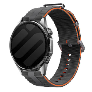 Bracelet active silicone Coros Pace 2 (gris foncé/orange)