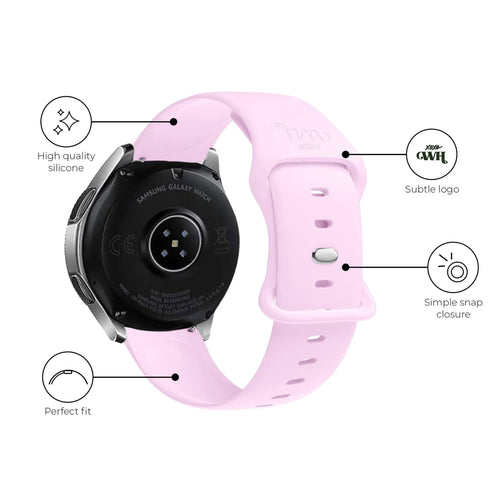 Bracelet silicone xoxo Wildhearts Xiaomi Amazfit GTS (rose vif)