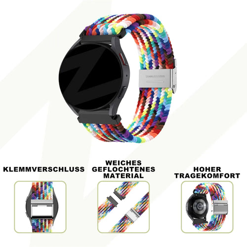 Woven Nylon Strap, rainbow, promotional banner