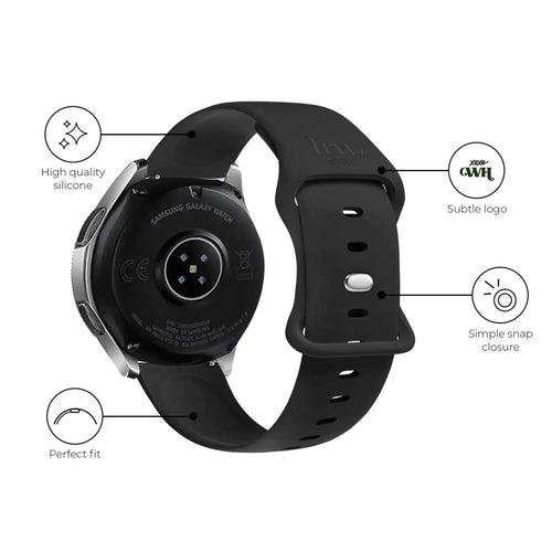 xoxo Wildhearts Polar Ignite 2 Silicone Strap (Black)