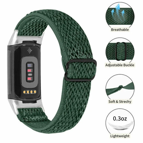 Nylon Elastic Strap, green, infographic (USP banner)